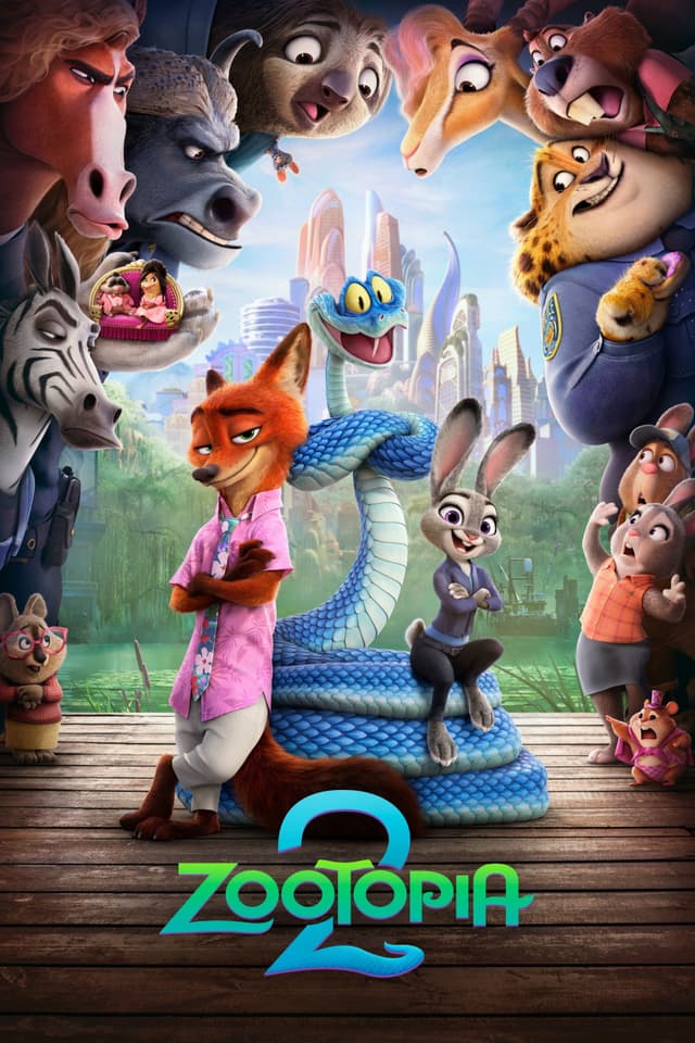 After cracking the biggest case in Zootopia's history, rookie cops Judy Hopps and Nick Wilde find themselves on the twisting trail of a great mystery when Gary De'Snake arrives and turns the animal metropolis upside down. To crack the case, Judy and Nick must go undercover to unexpected new parts of town, where their growing partnership is tested like never before.